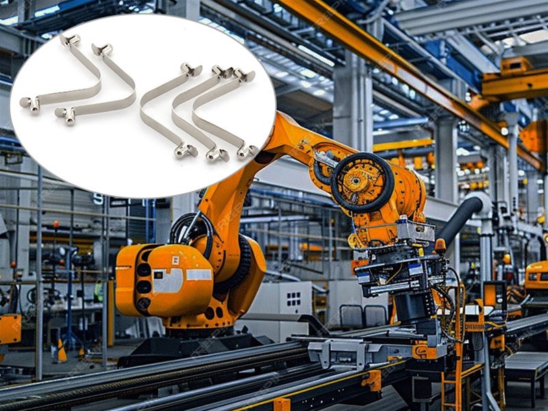 技术突破！0.5mm锰钢V型弹片实现50万次超长寿命，引领精密弹片新标准！